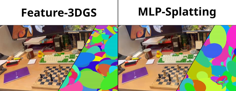 MLP Splatting preview